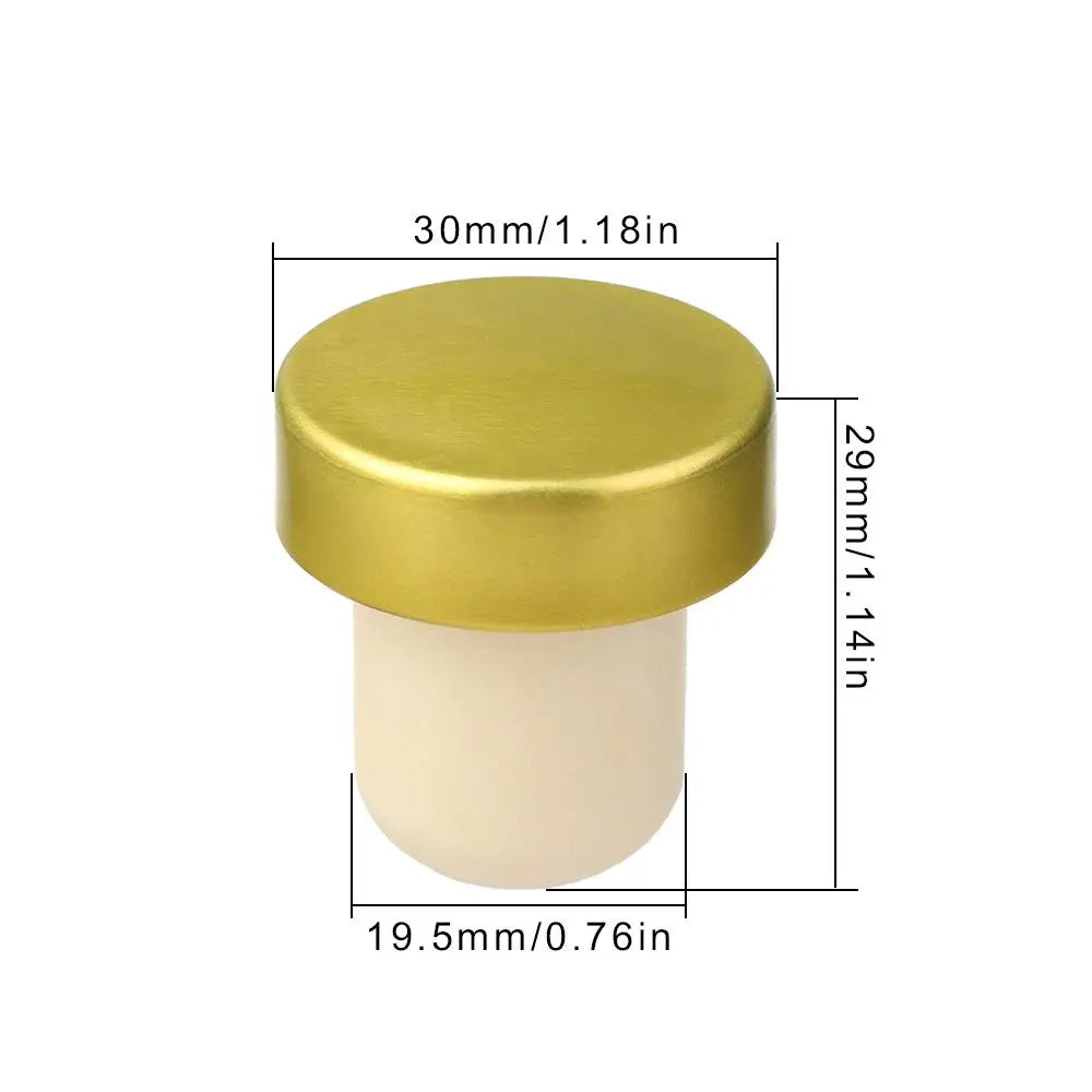 Silicone Wine Bottle Stopper with Vacuum Seal Feature - Smarsty