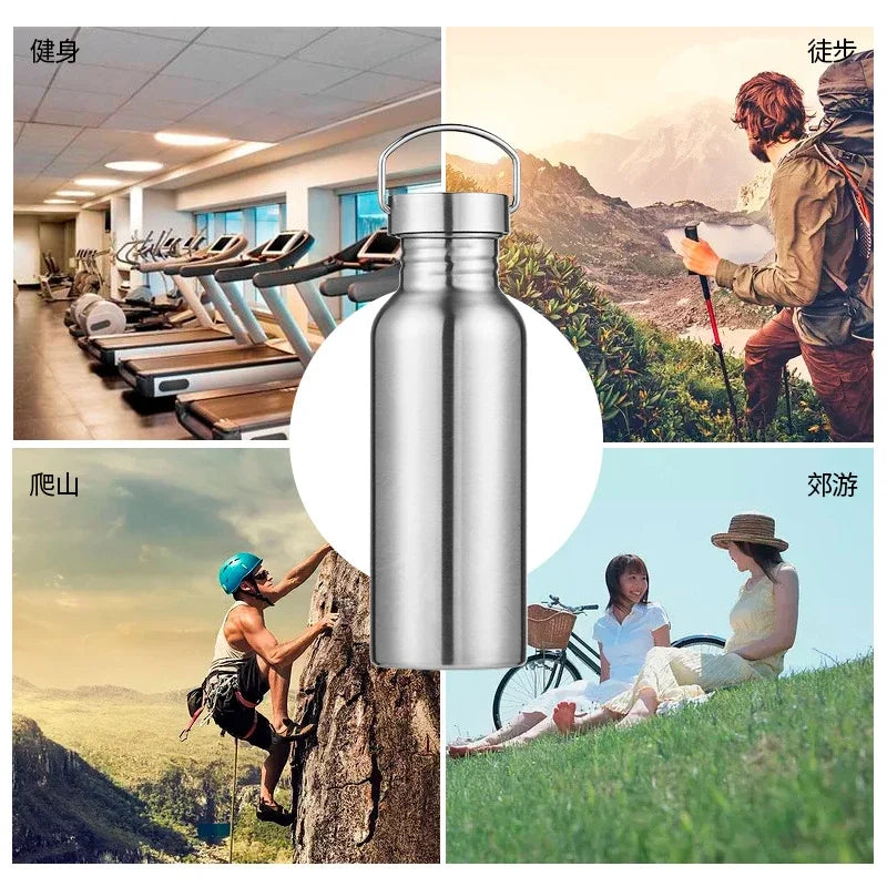Stainless Steel Water Bottle Large Capacity Vacuum Flask - Smarsty