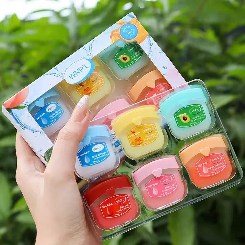 Moisturizing Fruit Lip Balm Set for Soft Lips - Smarsty