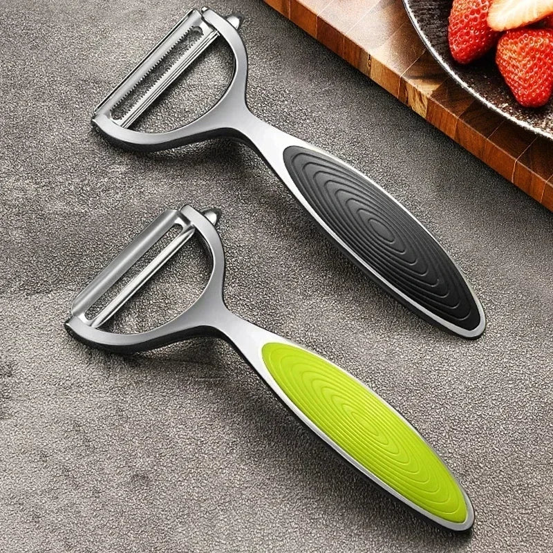 304 Stainless Steel Y-Shaped Potato Apple Peeler Rotatable Fruits Peeler Peeling Tool Kitchen Gadgets Fruit Vegetable Tools by Smarsty