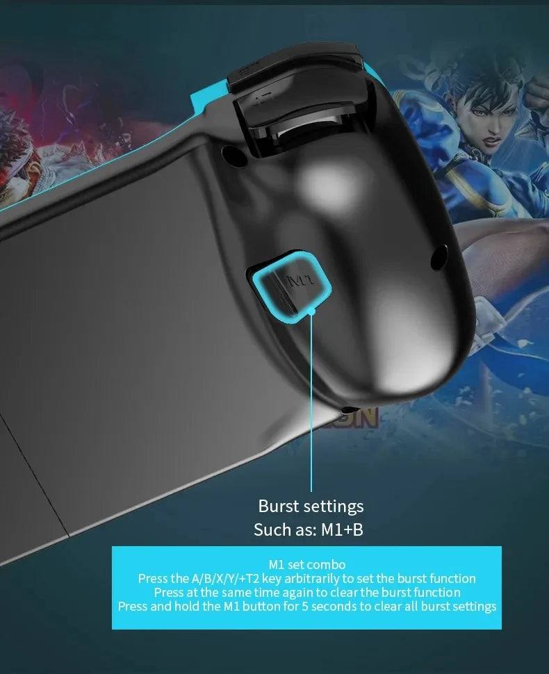 Stretchable Wireless Bluetooth Gamepad for Mobile Gaming - Smarsty