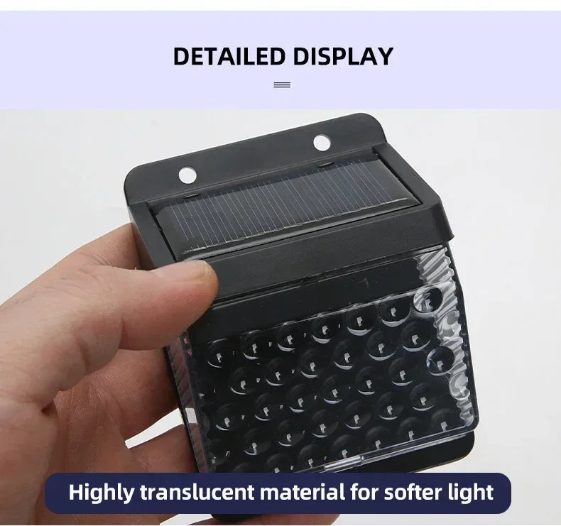 Solar Powered LED Motion Sensor Outdoor Wall Light - Smarsty