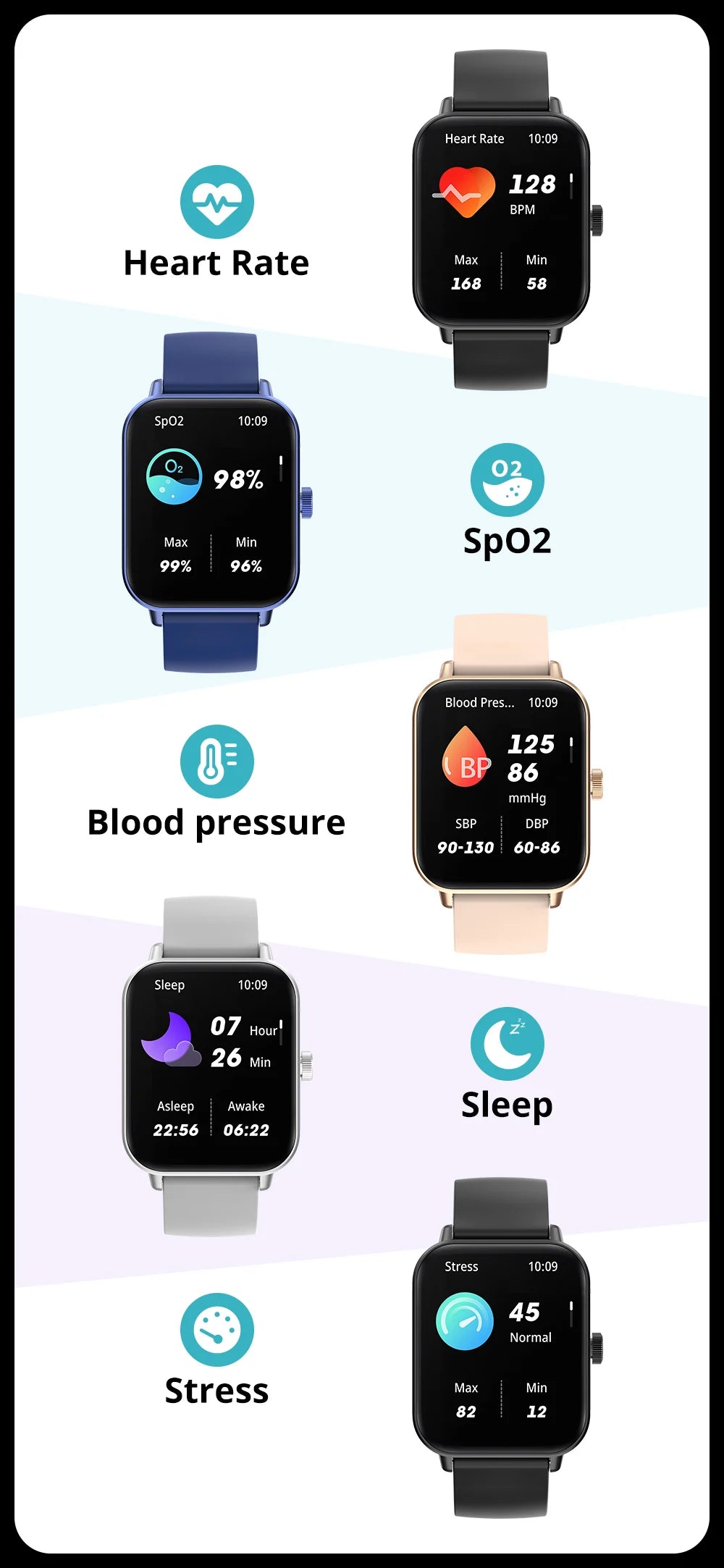 COLMI P81 Smart Watch with Voice Calling and Health Monitor - Smarsty