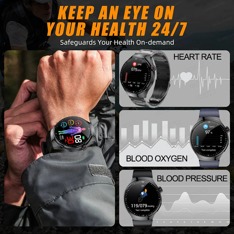 2025 Smart Health Watch with Blood Oxygen and ECG - Smarsty