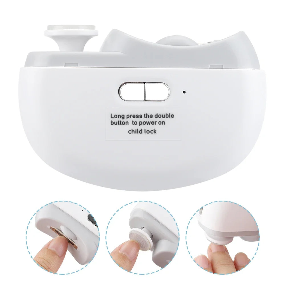 Electric Nail Clipper with Light for Easy Manicure - Smarsty