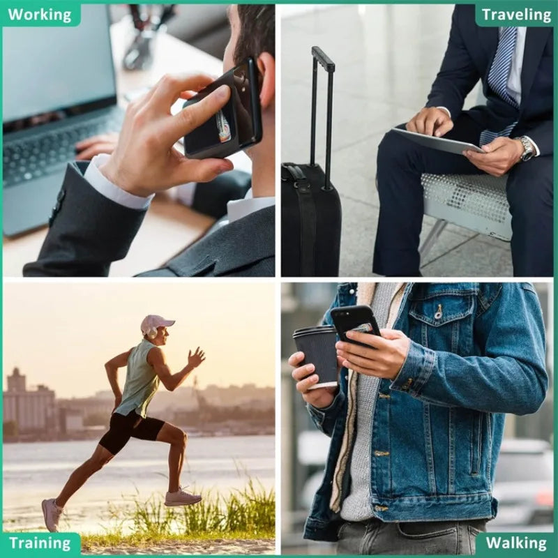 Fashion Elastic Cloth Cell Phone Card Holder Mobile Phone Wallet Case Credit ID Card Holder Adhesive Sticker Pocket Money Bag