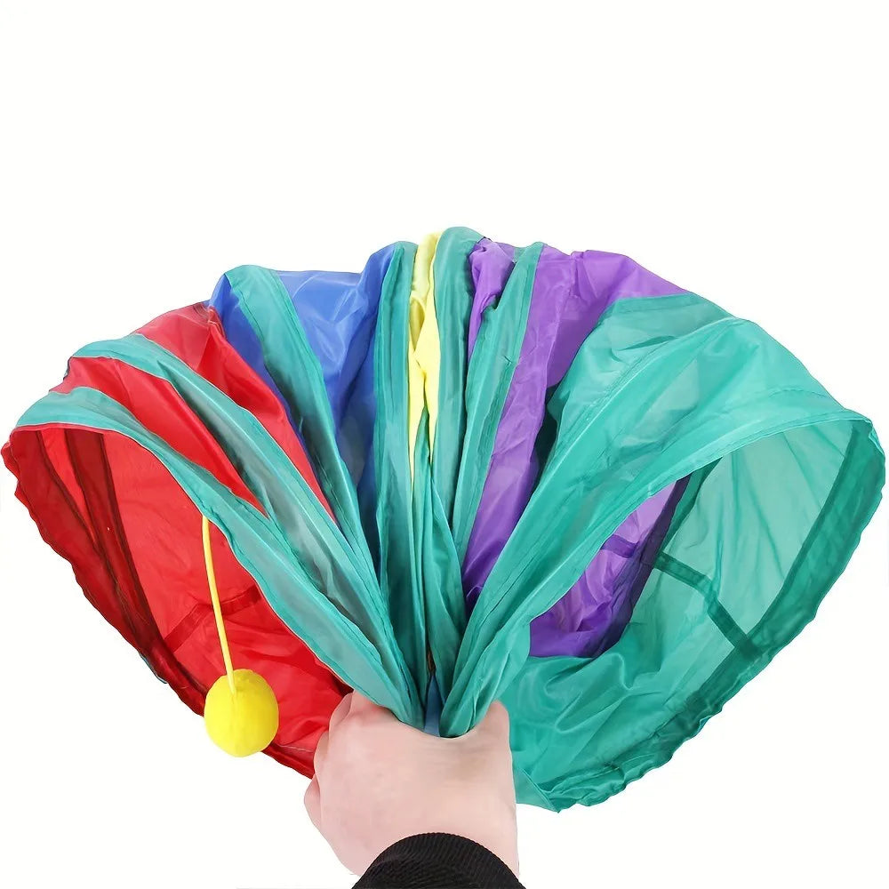 Foldable Cat Tunnel with Breathable Design for Indoor Play - Smarsty
