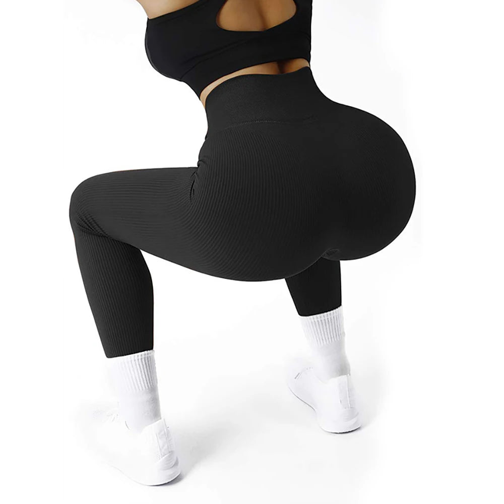 Sexy Gym Leggings Women Fitness Seamless Compression Leggings Women Running Outdoors Activewear Pants - Smarsty
