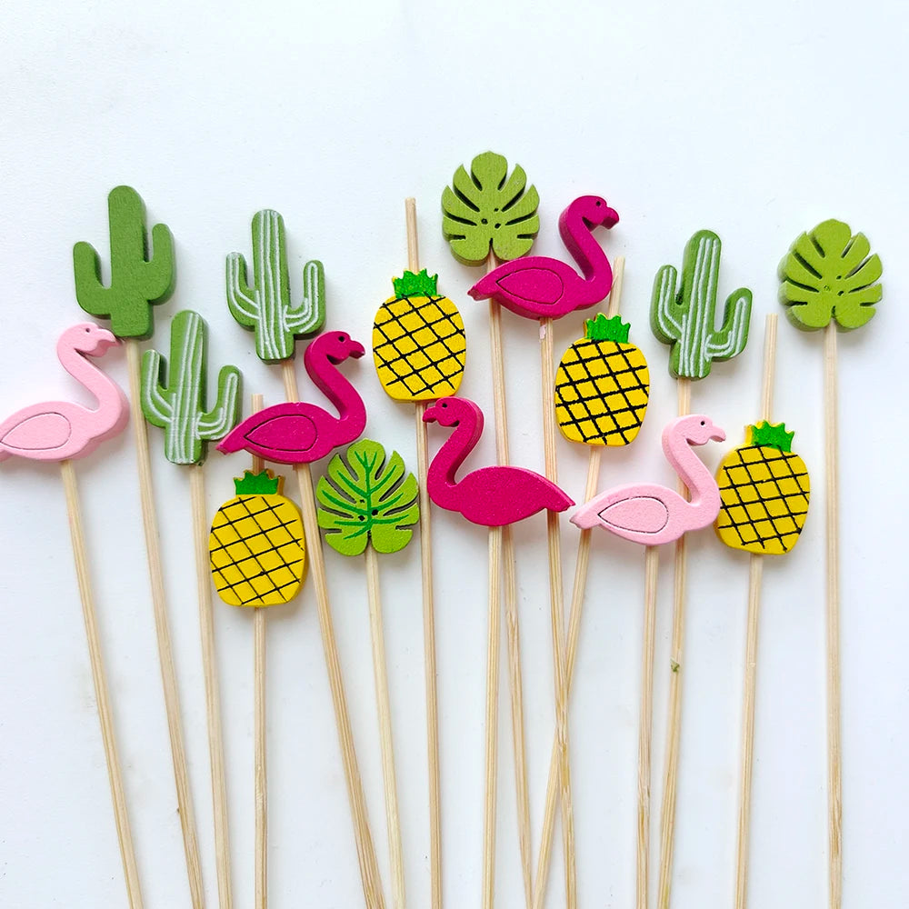 Bamboo Skewers 100Pcs for Parties and Events - Smarsty