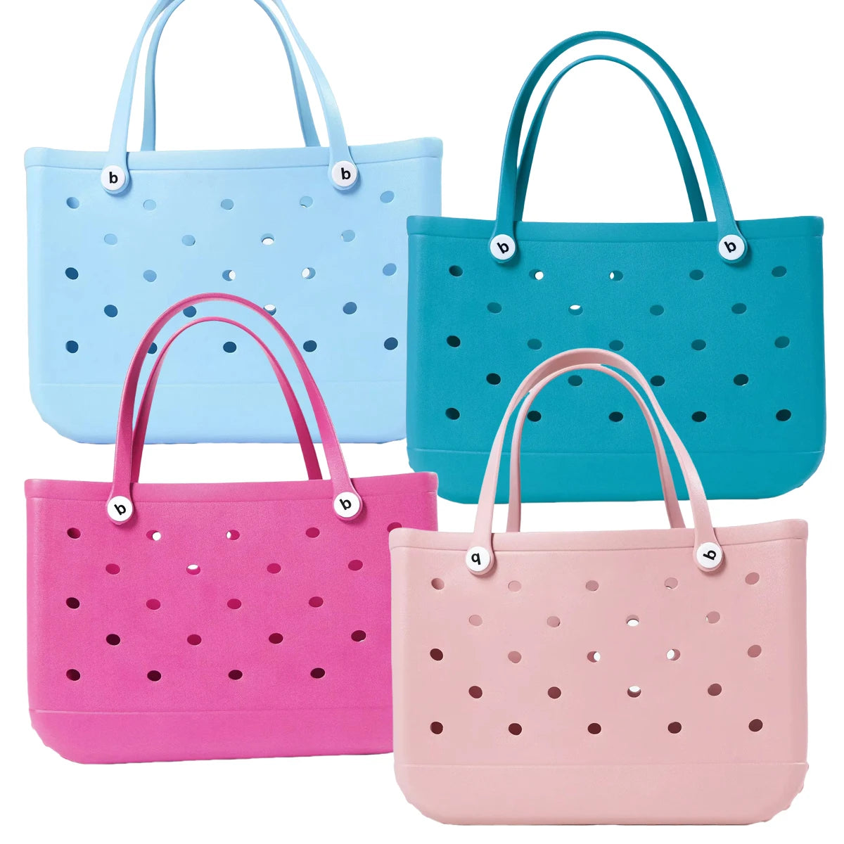 Croc Beach Tote Bag Waterproof EVA Extra Large Capacity - Smarsty