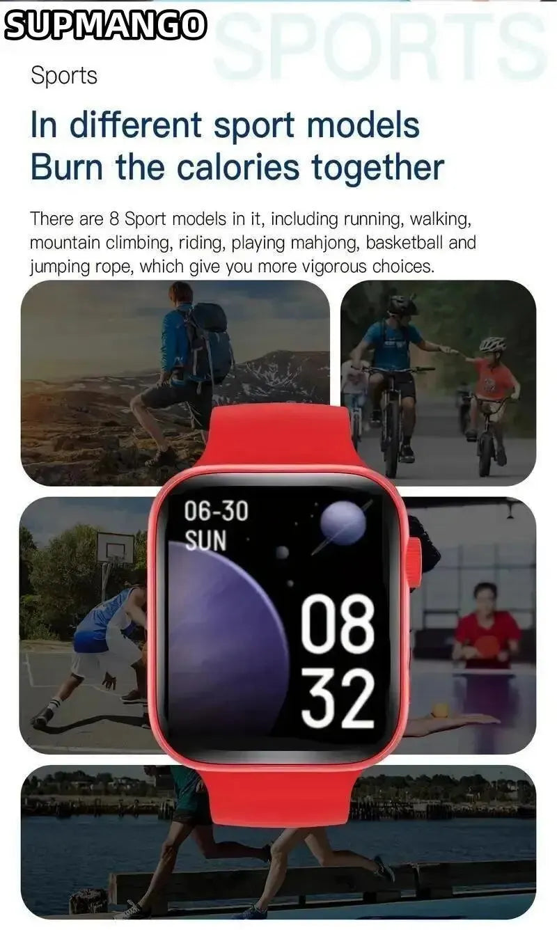 Smart Watch Tracker for Health and Sports Activities - Smarsty