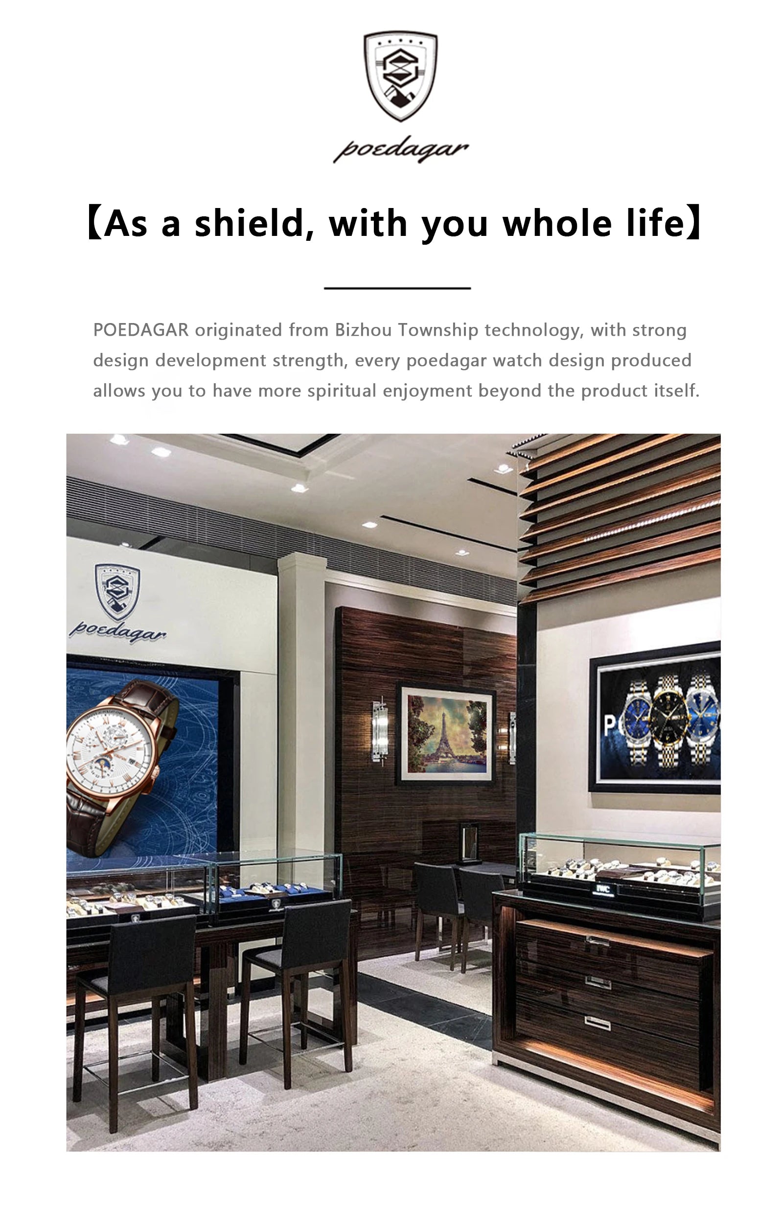 Luxury Waterproof Quartz Wristwatch for Men - Smarsty