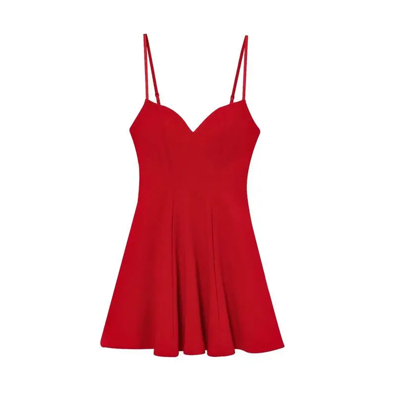Dresses Summer Women's 2025 New Chic Slim Tube Top Elegant Mini Camisole Women's Dress Street Fashion Youth Holiday Dress - Smarsty