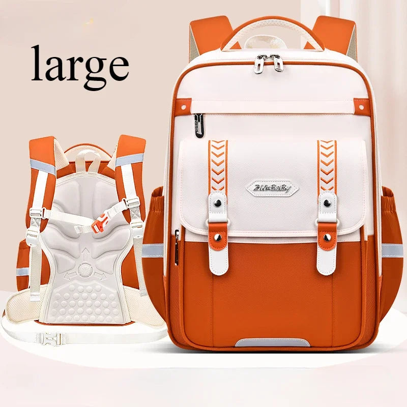 Waterproof Kids School Backpack With Orthopedic Support - Smarsty