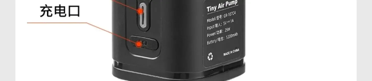 Cordless Wireless Inflation Pump Portable Air Compressor - Smarsty