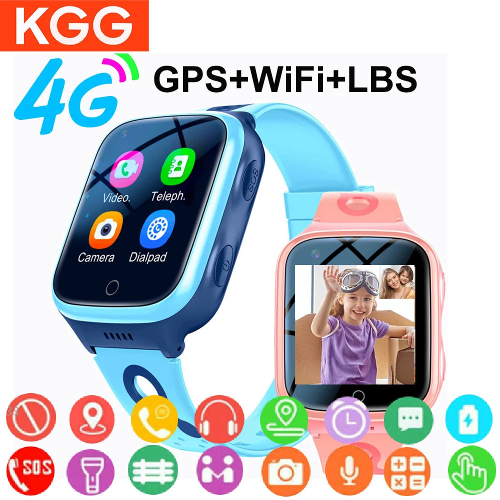 KGG 4G Kids Smart Watch with GPS and SOS Feature - Smarsty