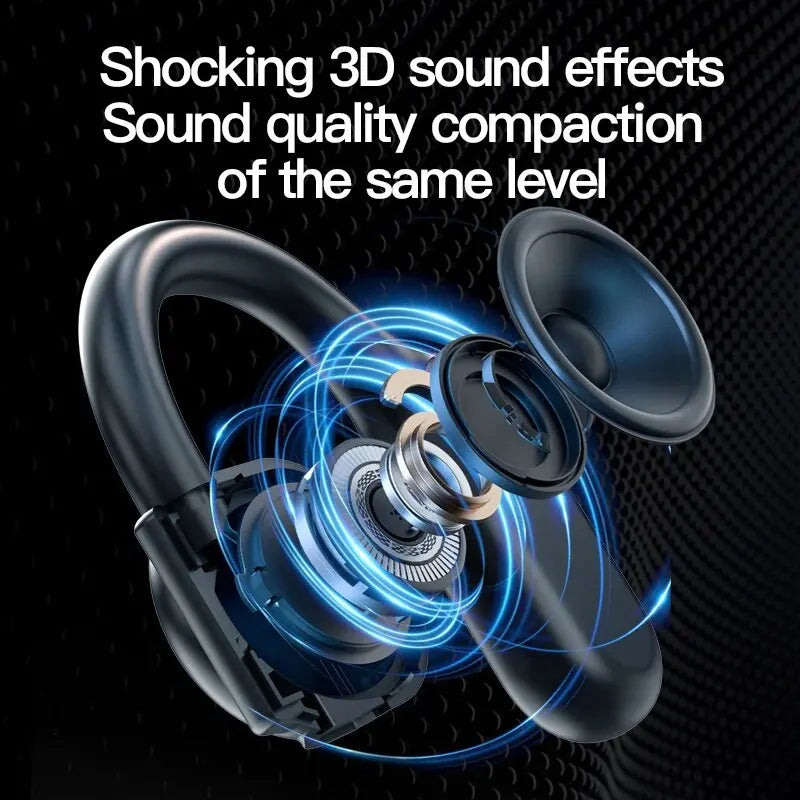 Wireless Bluetooth Headphones Bone Conduction Noise Canceling - Smarsty