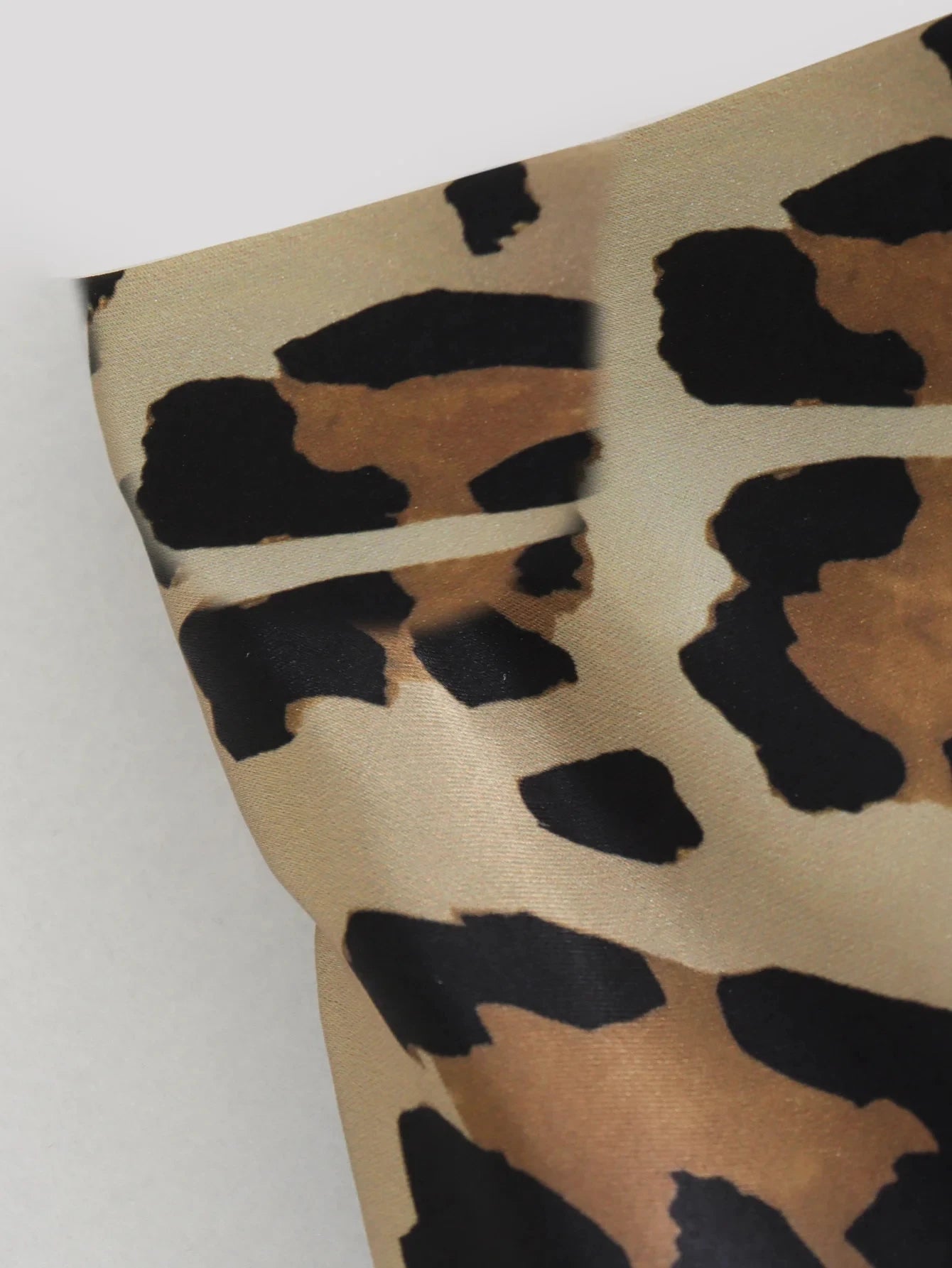 TRAFZA 2024 Women Fashion Leopard Print Skirt Vintage High Waist Midi Skirts Elegant Women Summer Casual Streetwear Skirt - Smarsty