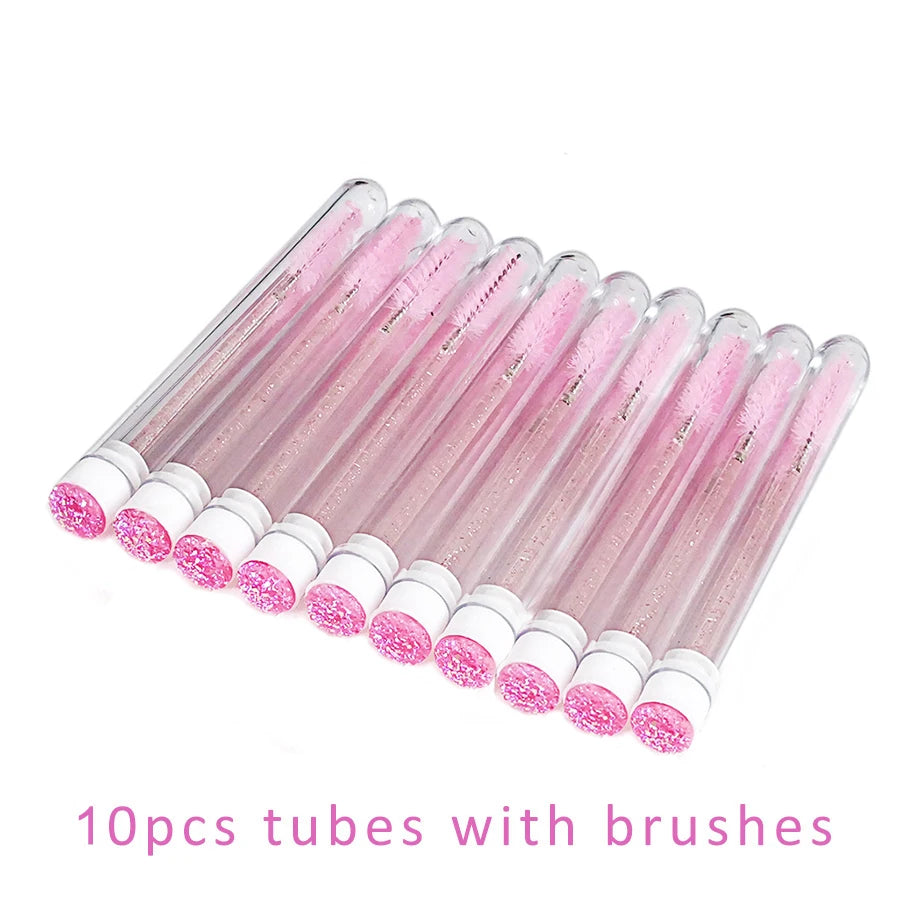 Reusable Eyelash Brush Tubes for Easy Makeup Application - Smarsty