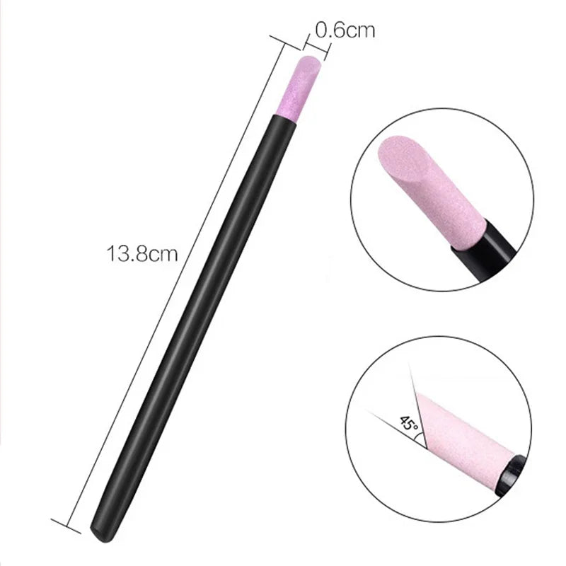 Nail Art Quartz Grinding Pen Cuticle Remover Tool - Smarsty