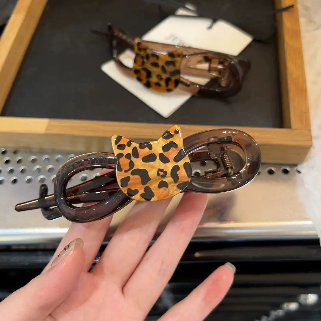 Twist Hair Clip with Imitation Pearls for Women - Smarsty