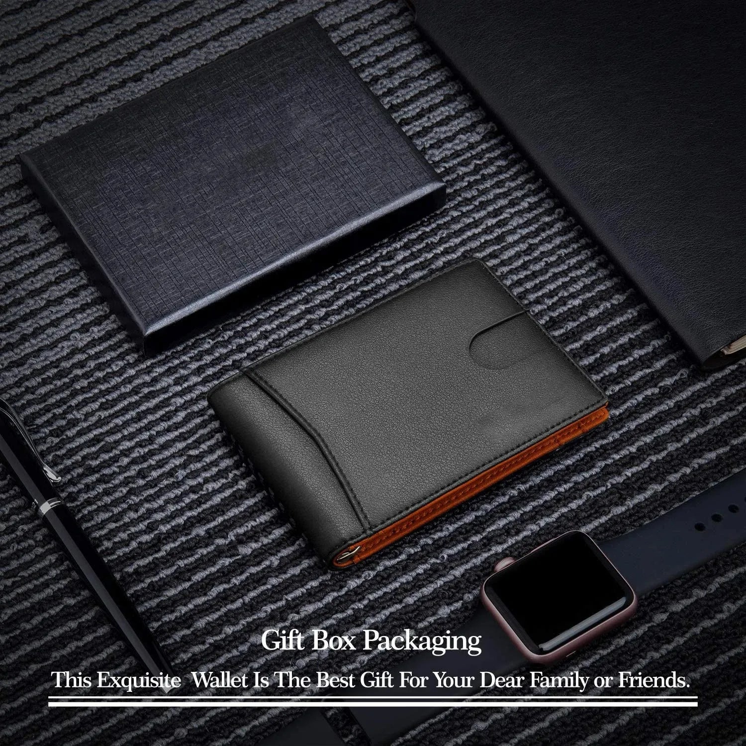 ANTI RFID Blocking Black Carbon Fiber Men Wallets Short Small Protected Magic Leather ID Credit Card Holder Case Purse for Men