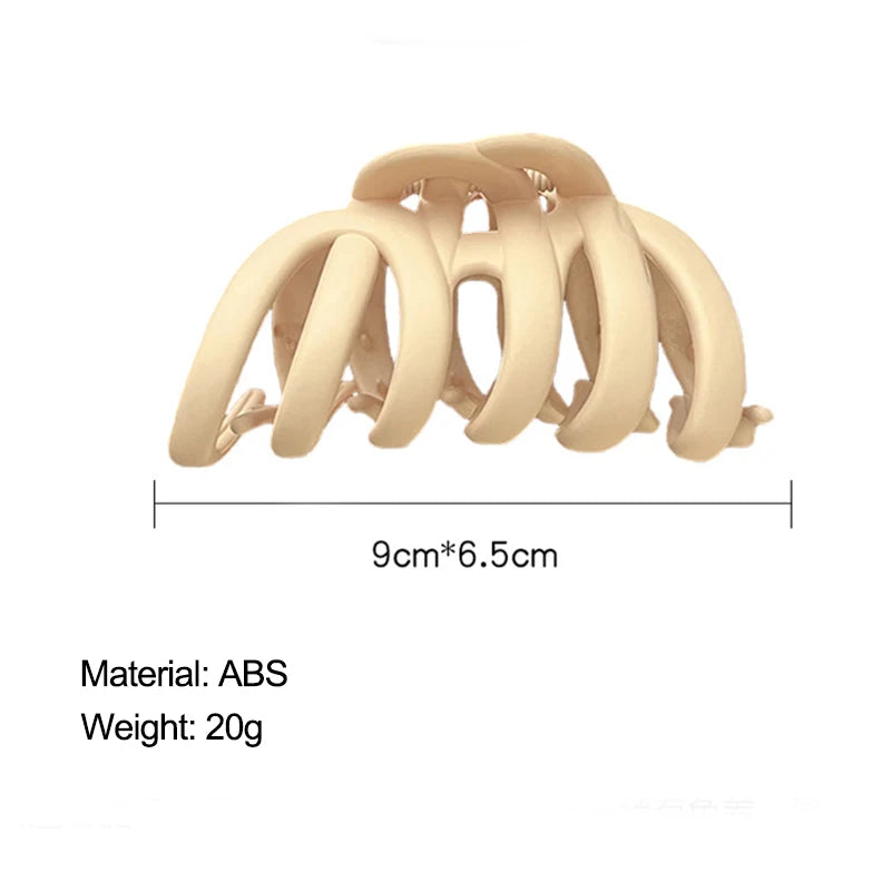 Korean Large Claw Clips For Thick Hair Strong Durable Grip - Smarsty