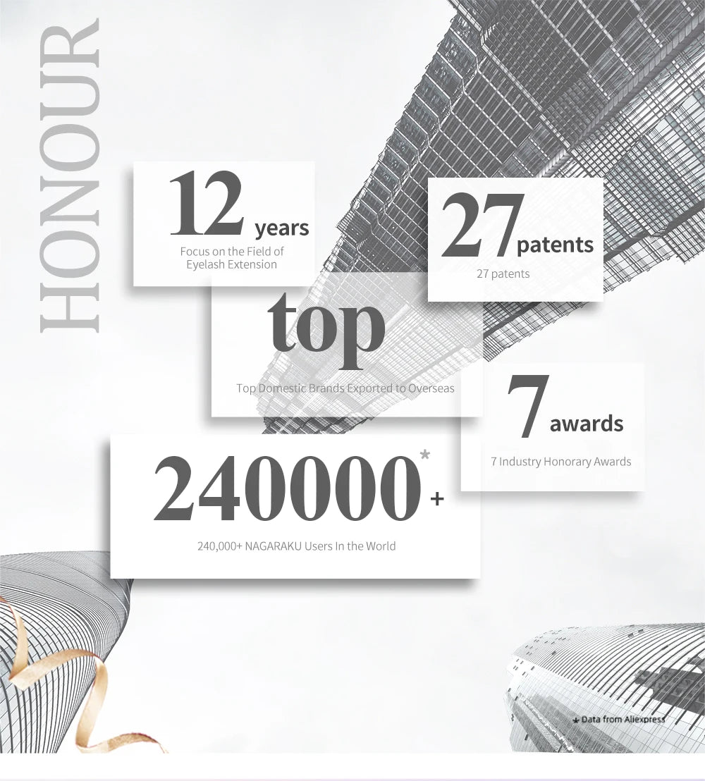 NAGARAKU Makeup Eyelashes Set with Precision Tweezers - Smarsty