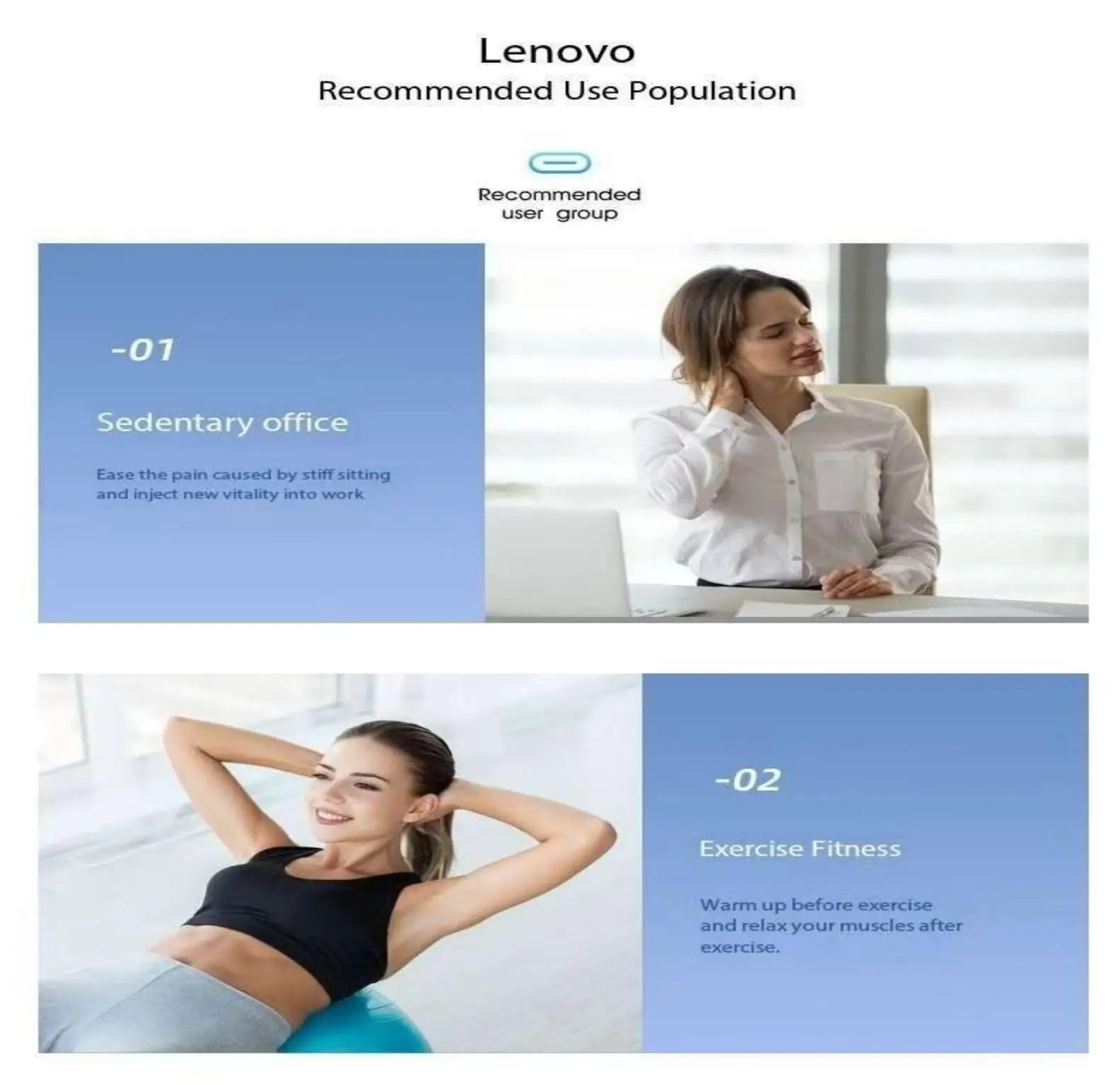 Lenovo Massage Gun for Deep Muscle Relief and Relaxation - Smarsty