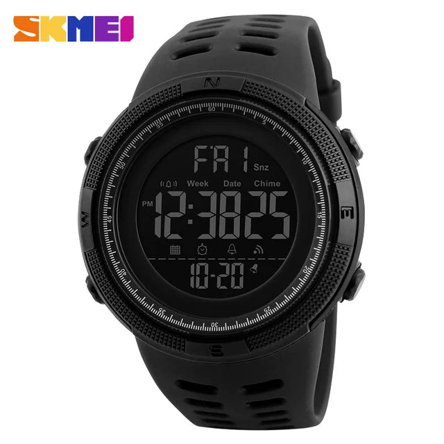 SKMEI 1251 Waterproof Digital Sports Watch for Men - Smarsty