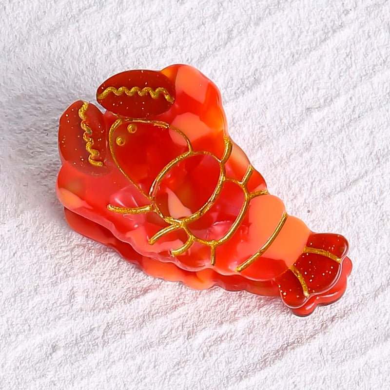 Acetate Ocean Animal Hair Clips for Women - Smarsty