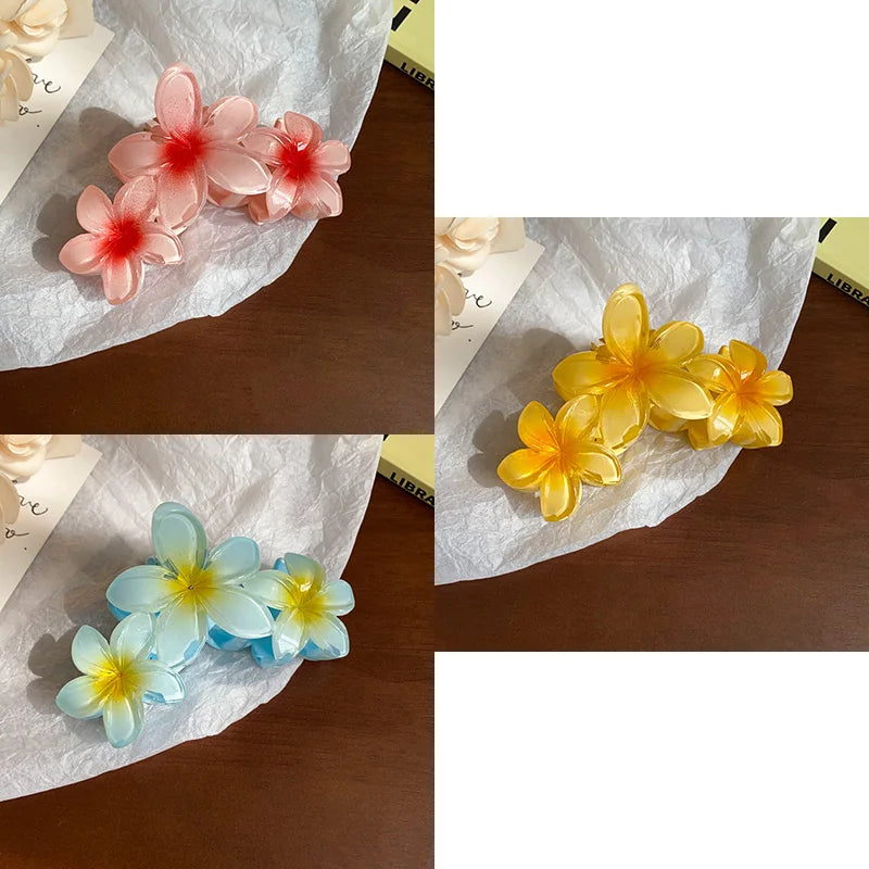 Sunflower Hair Clip Secure Beach Ponytail Accessory - Smarsty