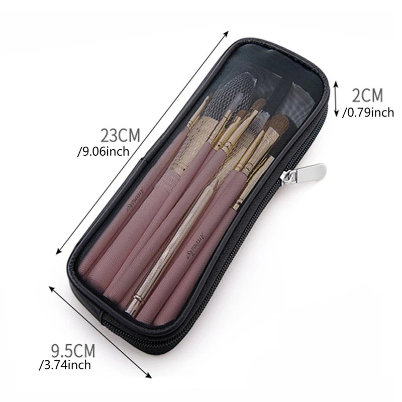 Makeup Brush Travel Case Cosmetic Toiletry Organizer Kit - Smarsty