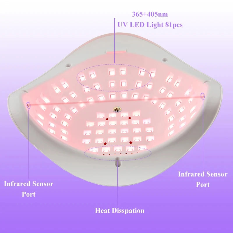 Sun X26 Max UV LED Nail Lamp with Auto Sensor - Smarsty