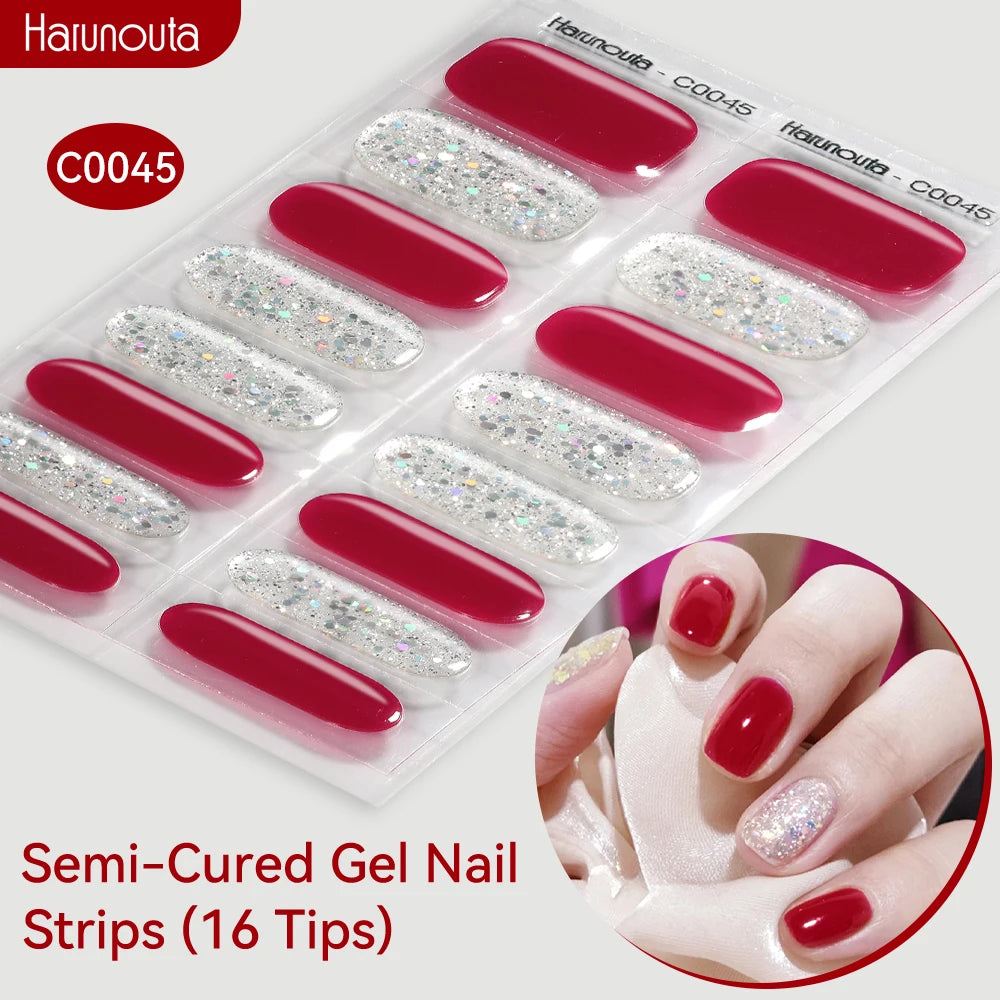 Gradient Auroras Gel Nail Strips for Easy DIY Manicure - Smarsty