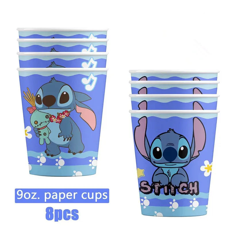 Lilo And Stitch Birthday Party Supplies Set - Smarsty