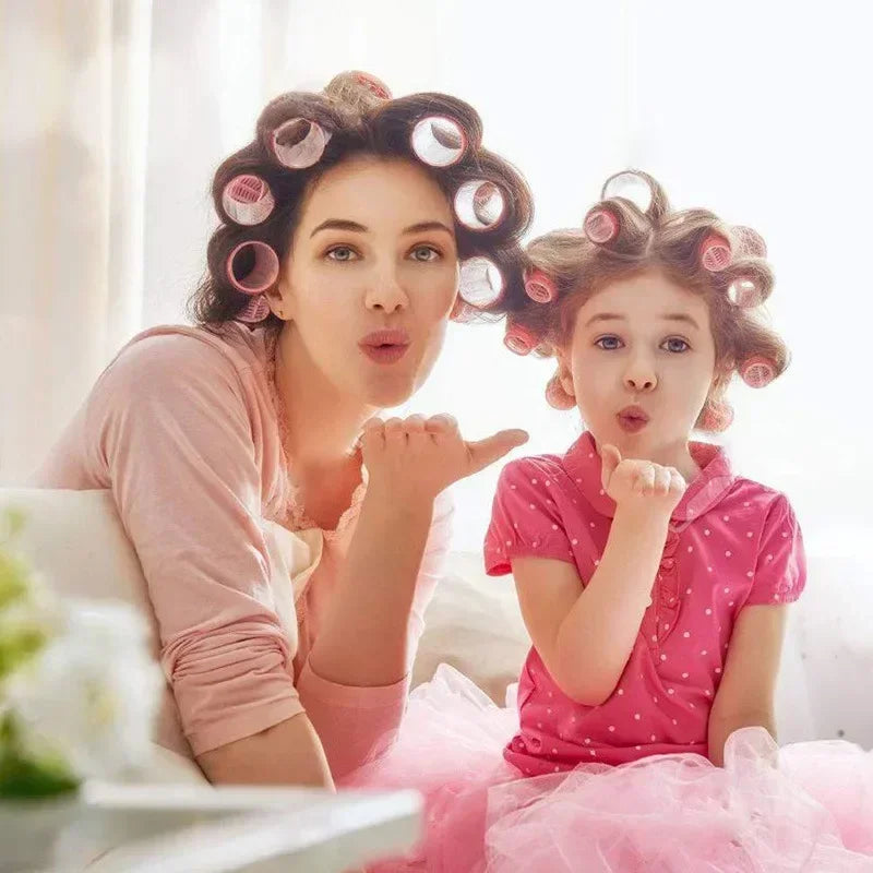 Jumbo Heatless Hair Rollers for Effortless Curls - Smarsty