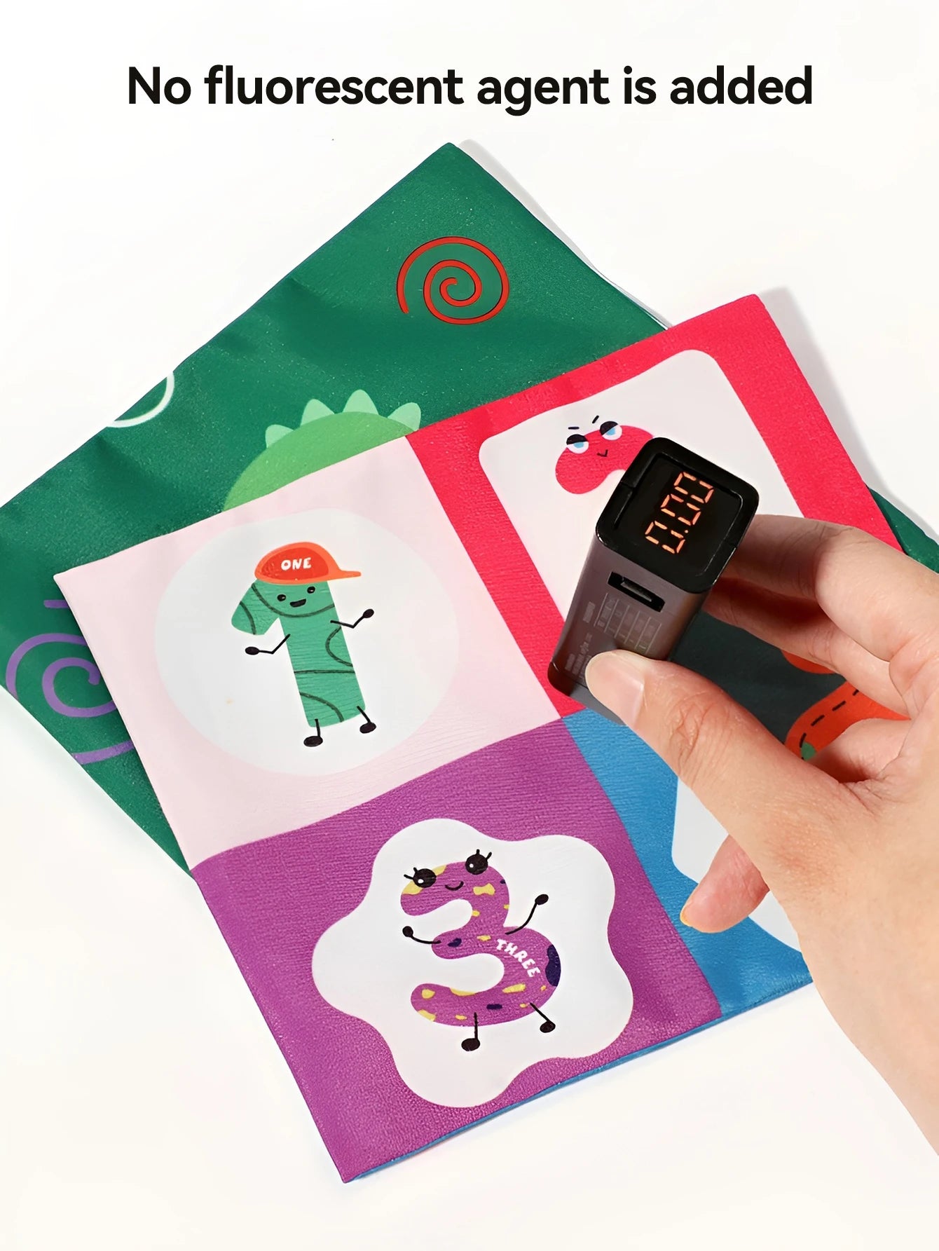 Fun Cartoon Unbreakable Cloth Book Ring Paper Tissue Box Toy by Smarsty