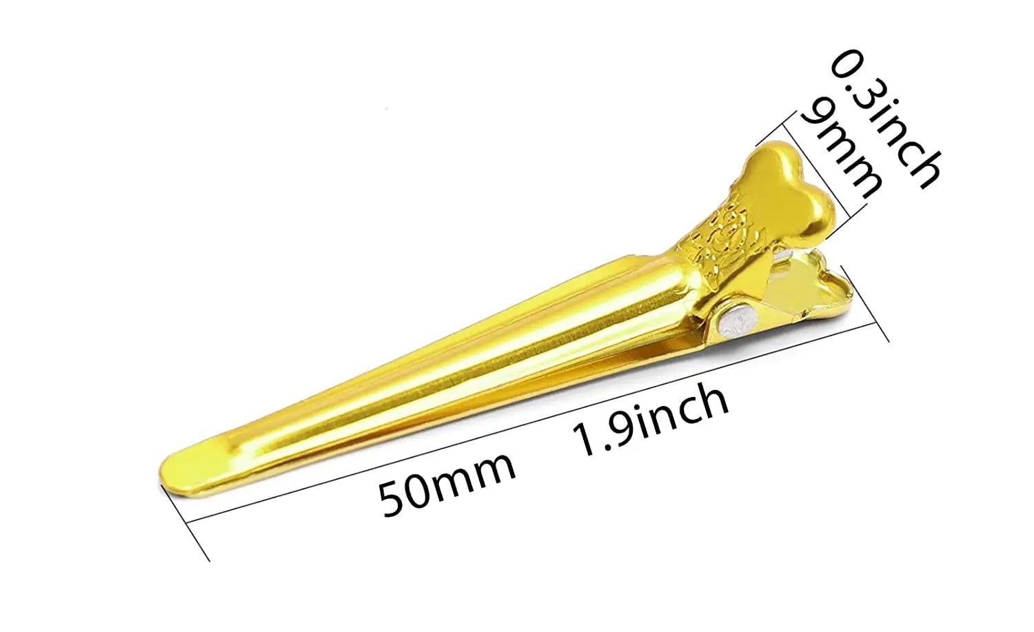 50 Pcs Heat Resistant Hairdressing Clips for Styling - Smarsty