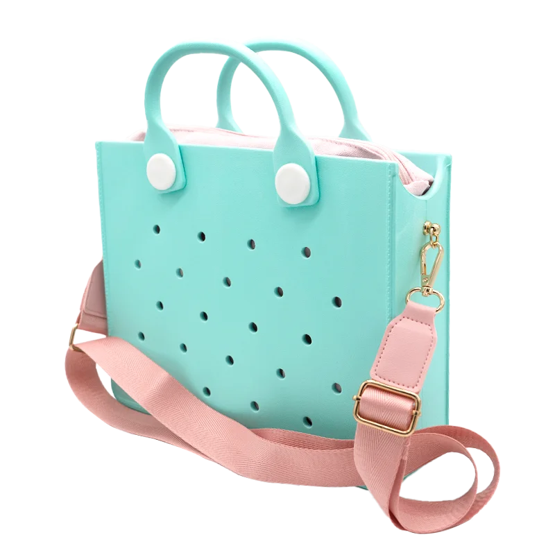 EVA Shoulder Tote Bag Waterproof For Women Beach Storage - Smarsty