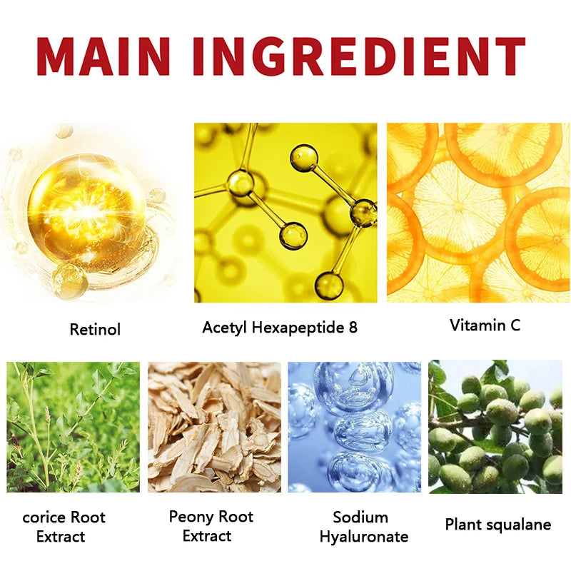 Retinol Collagen Facial Care Moisturizing Cream Deep Hydration Suitable for dry Aging Face Cream Moisturizing Skin Repair - Smarsty