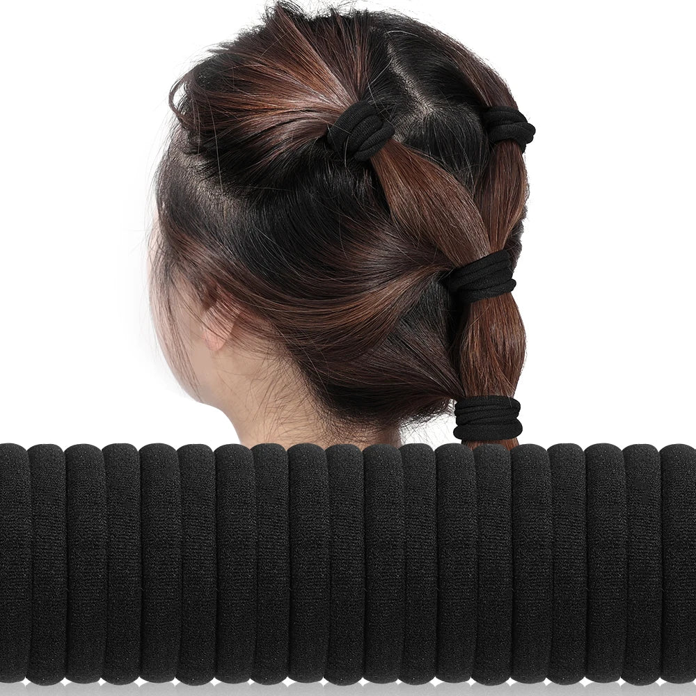 200 Pack Elastic Hair Bands For Women No Damage Soft - Smarsty