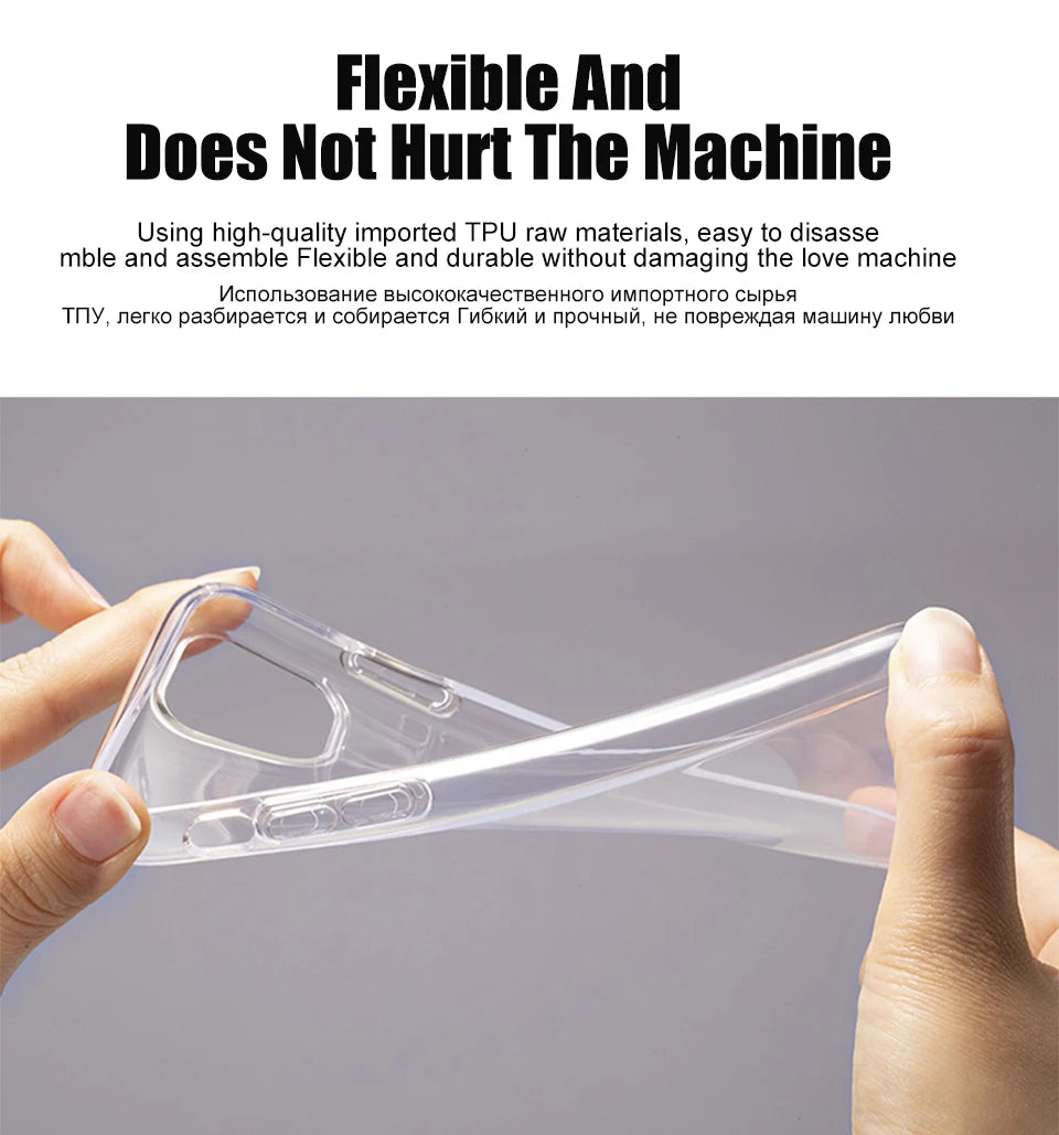 Clear Silicone Iphone Case Shockproof Bumper Cover Pro - Smarsty