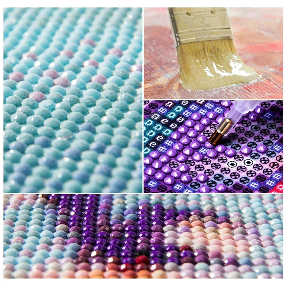 5D Diamond Art Aurora Landscape DIY Wall Decor - Smarsty