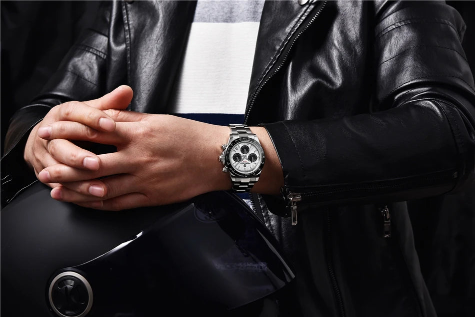 PAGANI DESIGN Men's Waterproof Chronograph Quartz Watch - Smarsty