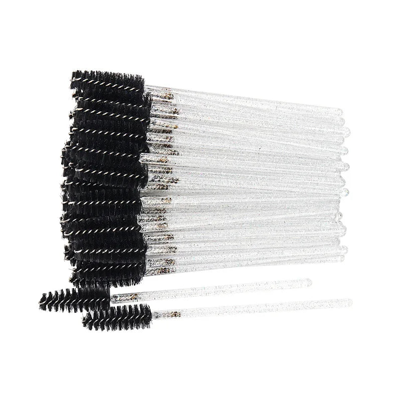 100 Pcs Disposable Eyelash Brushes for Easy Makeup Application - Smarsty
