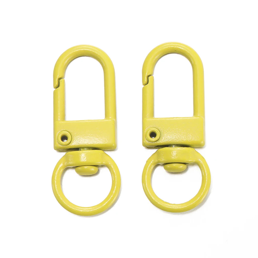 Colorful Alloy Snap Lobster Clasp Keychain Hooks Set - Smarsty