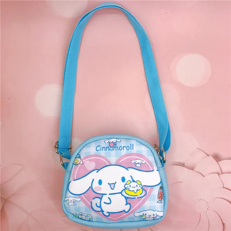 Hello Kitty Crossbody Bag For Girls Cute Cartoon Style - Smarsty