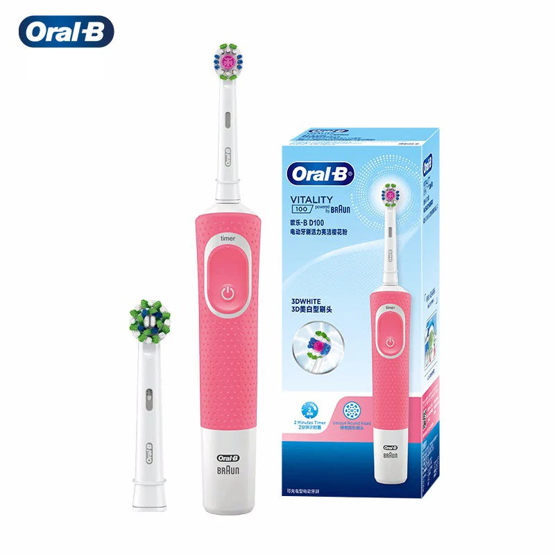 Oral B D100 Electric Toothbrush for Deep Cleaning - Smarsty