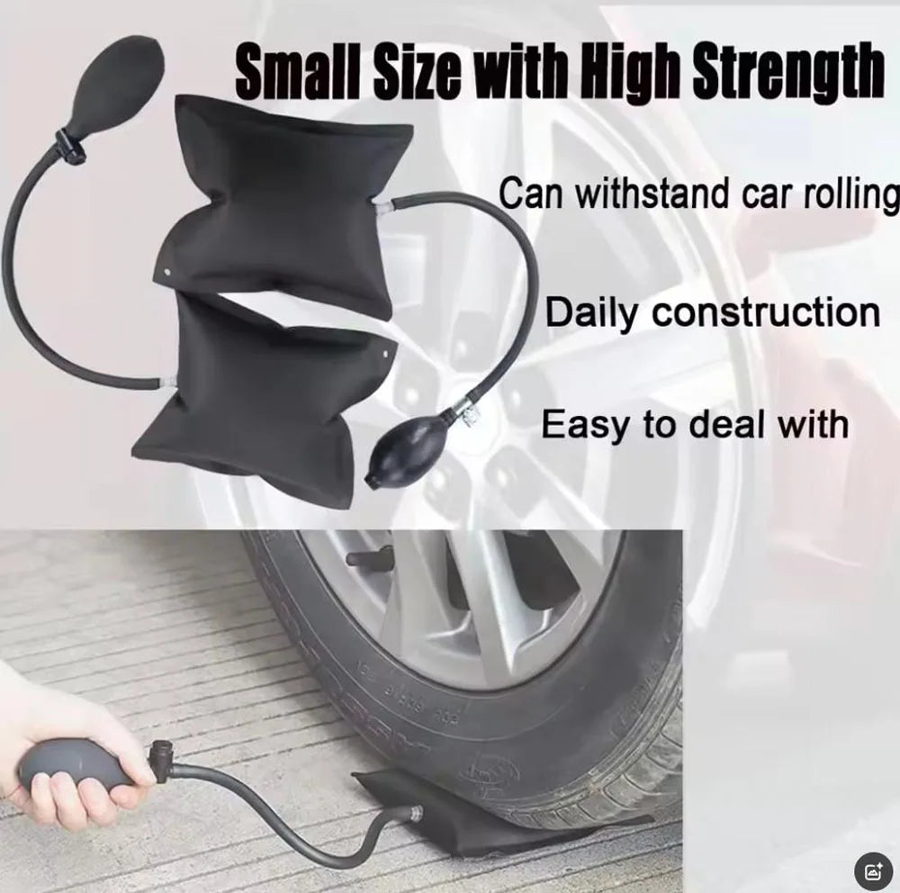 New Car Door Window Open Air Bag Pump Wedge Pad Entry Inflatable Shim Tools Professional Universal Air Pump Wedge Hand Tool - Smarsty